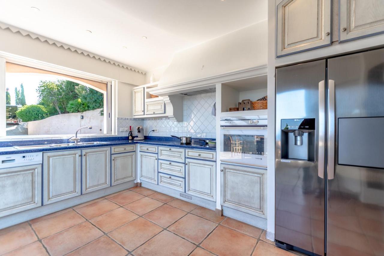 Superbe Villa, Incroyable Vue Mer, Piscine Chauffee, Climatisee Sainte-Maxime Luaran gambar