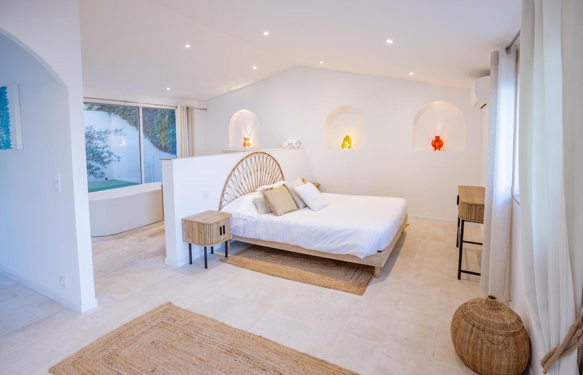 Superbe Villa, Incroyable Vue Mer, Piscine Chauffee, Climatisee Sainte-Maxime Luaran gambar